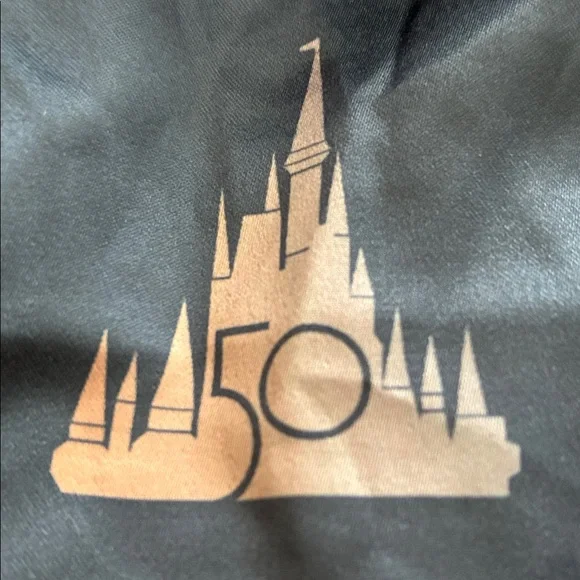 Disney 50th Anniversary PJ Bottoms with Pink Castle Print - Picture 6 of 6